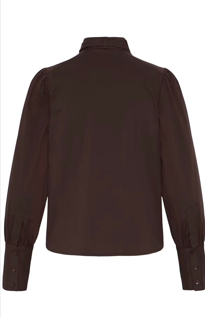 Byoung Byidol Bow Shirt, Java