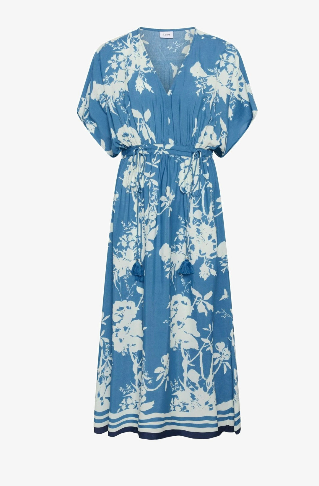 Saint Tropez Rasheda Dress, Blue Flower
