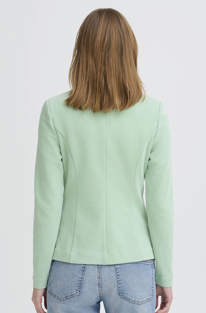 Ichi Kate Blazer Pique, Light Grass