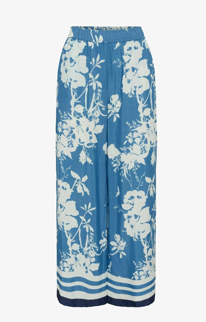 Saint Tropez Rasheda Pants, Blue Flower