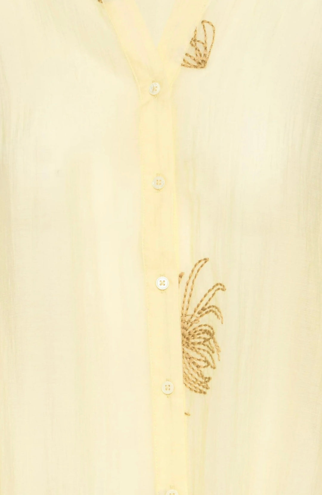 Fransa Frwina Shirt, Pastel Yellow