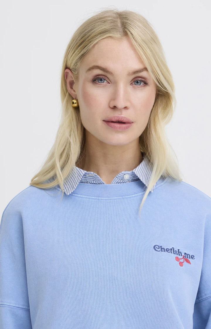 Byoung Byrasma Cherish Sweatshirt, Blue