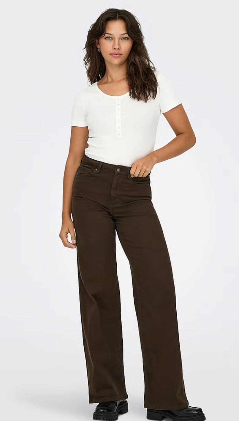 Only Madison Blush Jeans, Dark Brown