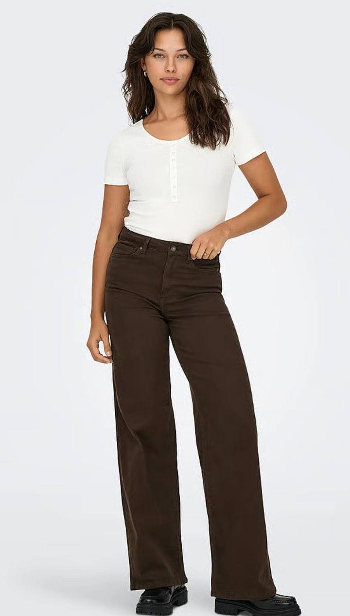 Only Madison Blush Jeans, Dark Brown