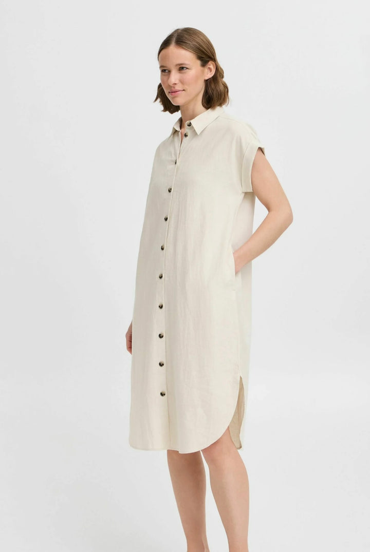 Byoung Byfalakka Shirt Dress, Melange