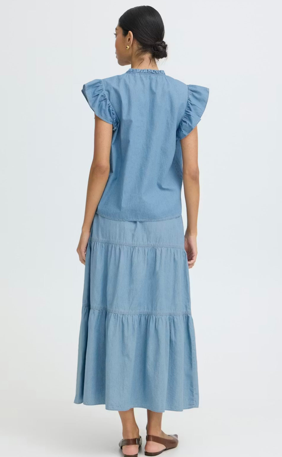 Byoung ByKashe Blouse, Light Denim