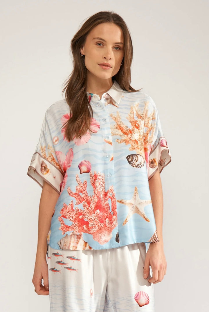 Numph Nuoceana Shirt, Skyway