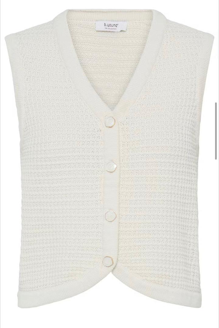 Byoung ByMikala Short Waistcoat, Birch