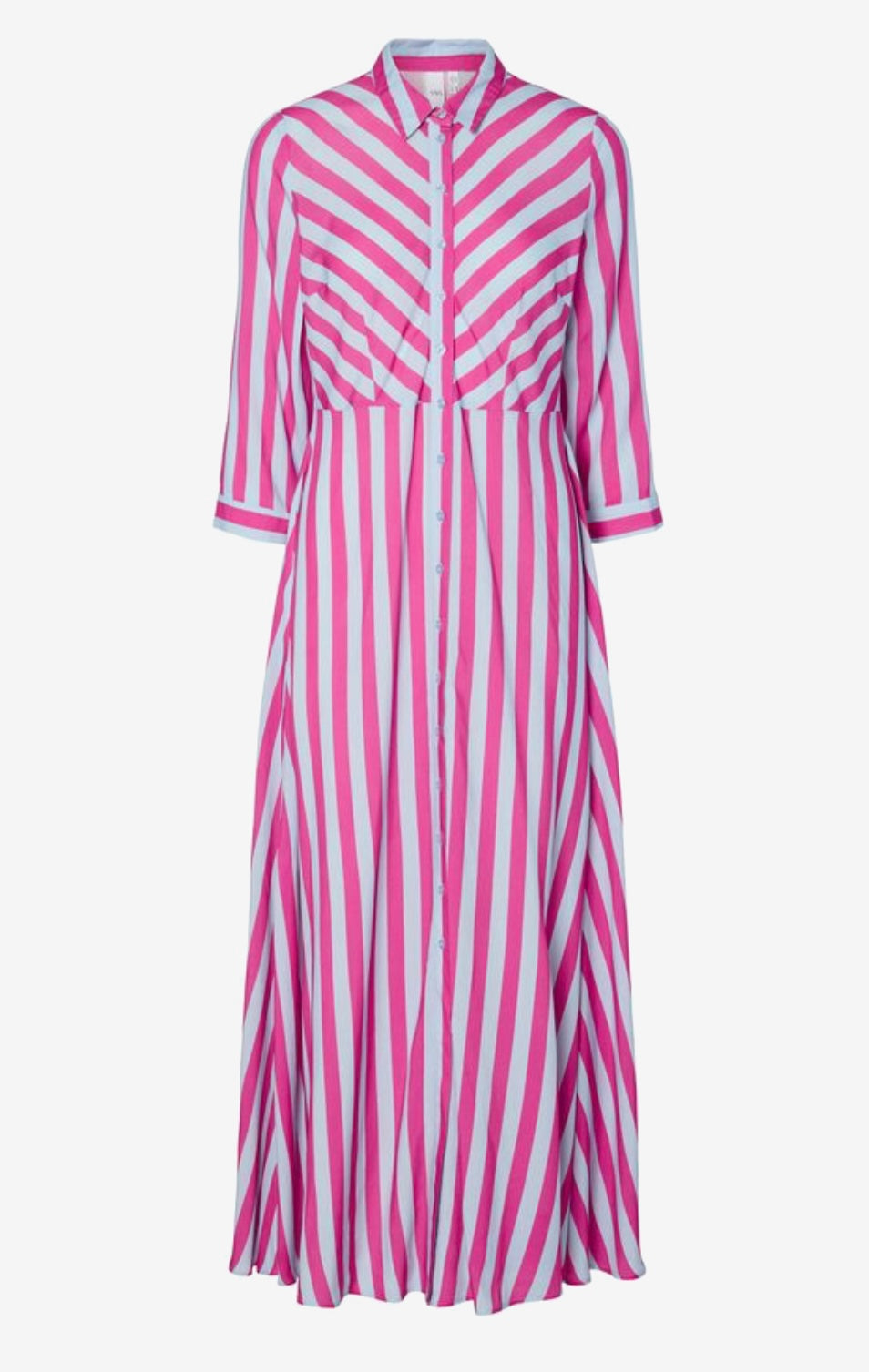 YAS Savanna Dress, Rose Violet Stripe