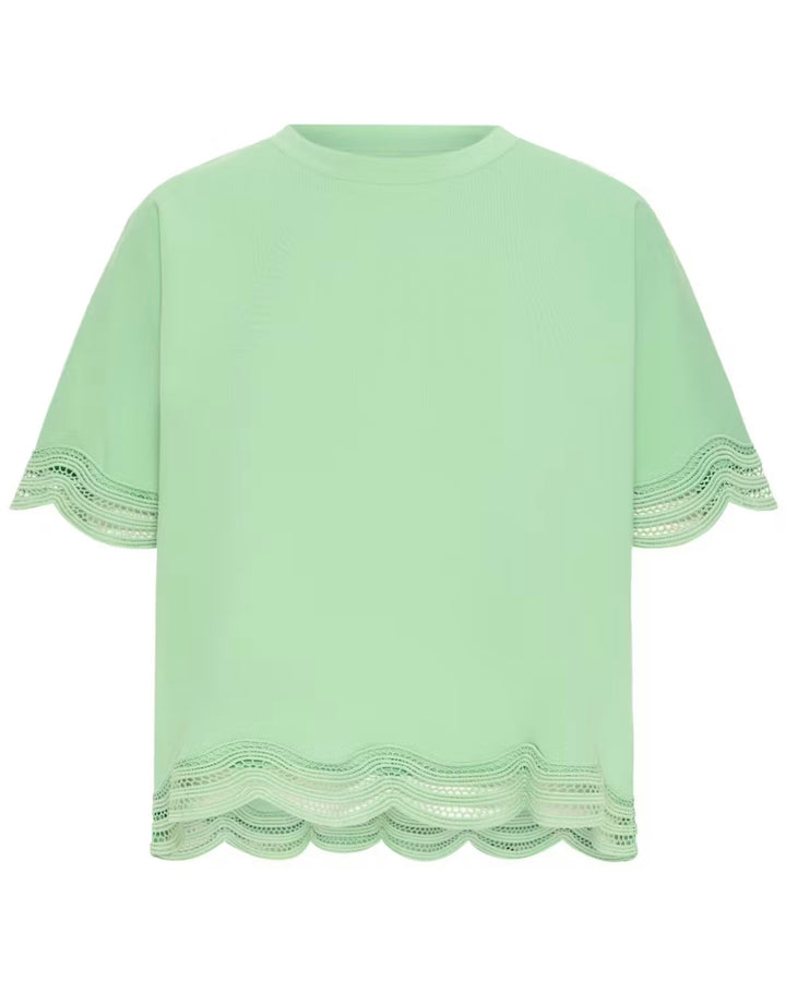 Ichi IHPaola Tee, Light Green Grass