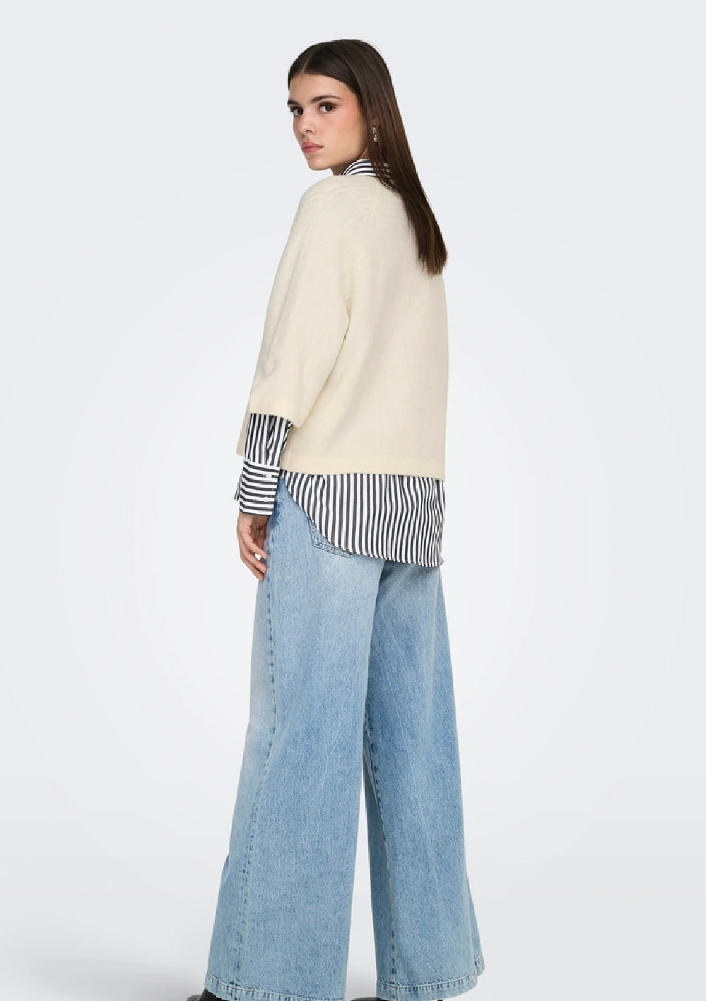 Only Simoni 3/4 Knit, Birch