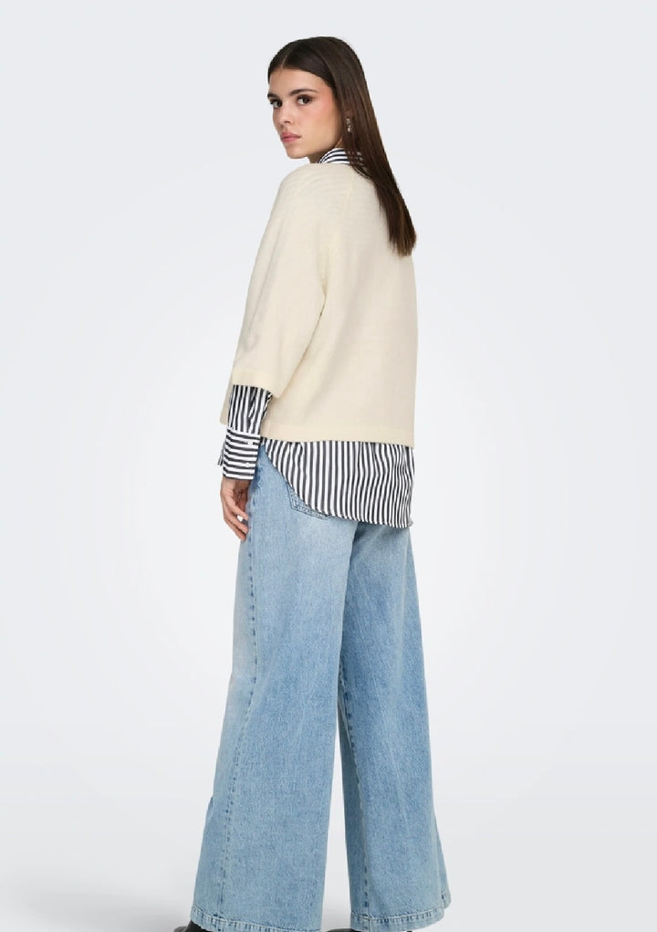 Only Simoni 3/4 Knit, Birch