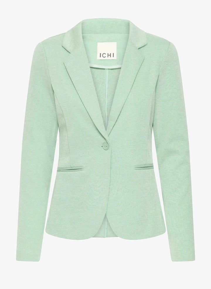 Ichi Kate Blazer Pique, Light Grass