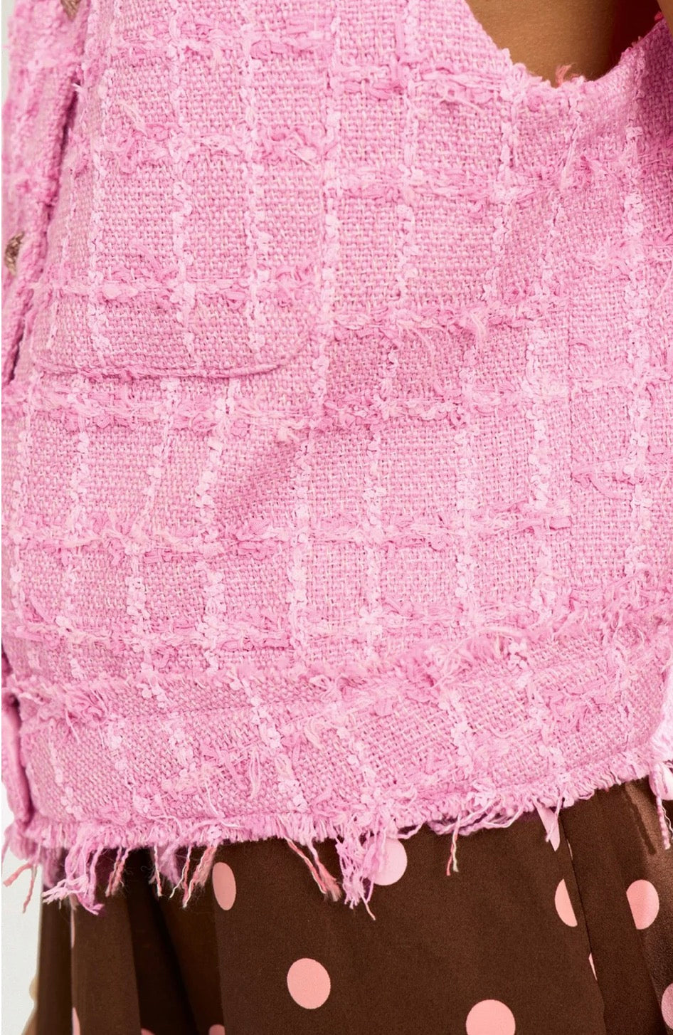 Numph Nukamilla Vest, Prism Pink