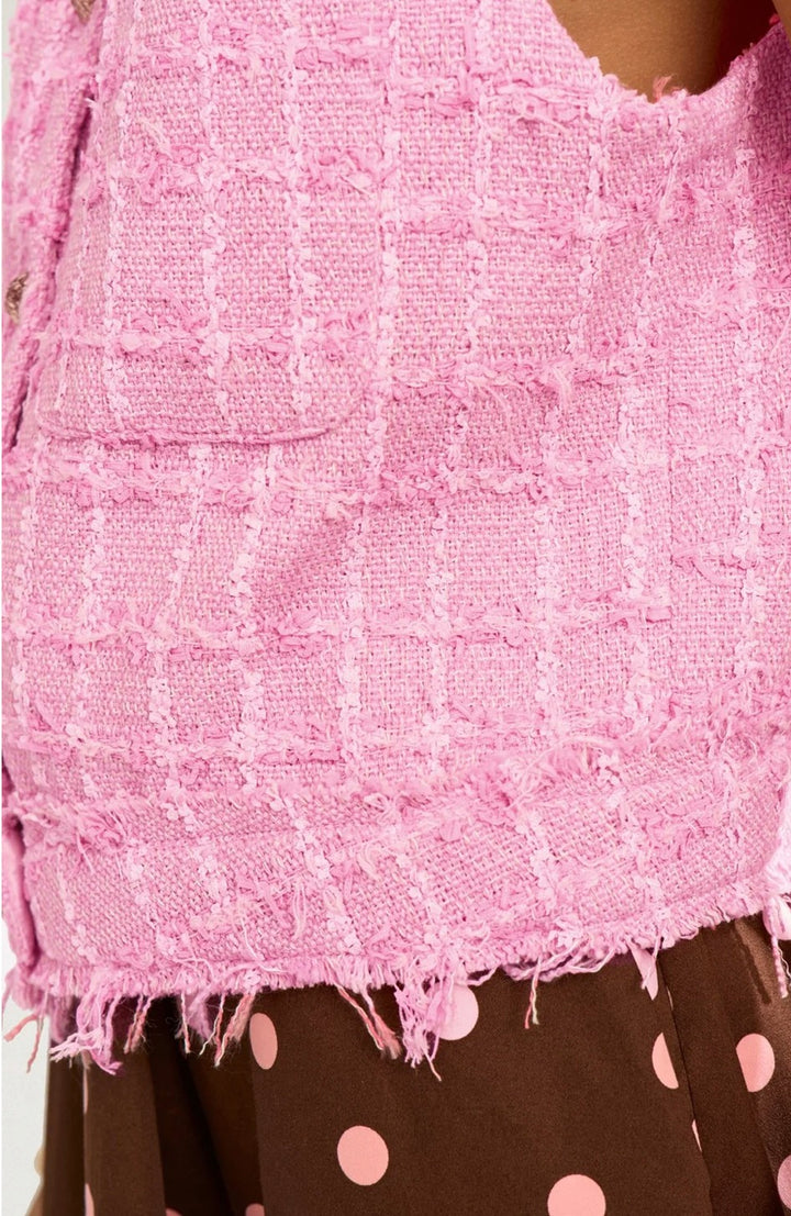 Numph Nukamilla Vest, Prism Pink