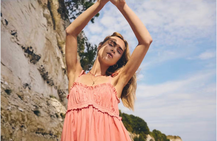 Saint Tropez Rosaella Dress, Blooming Dahlia