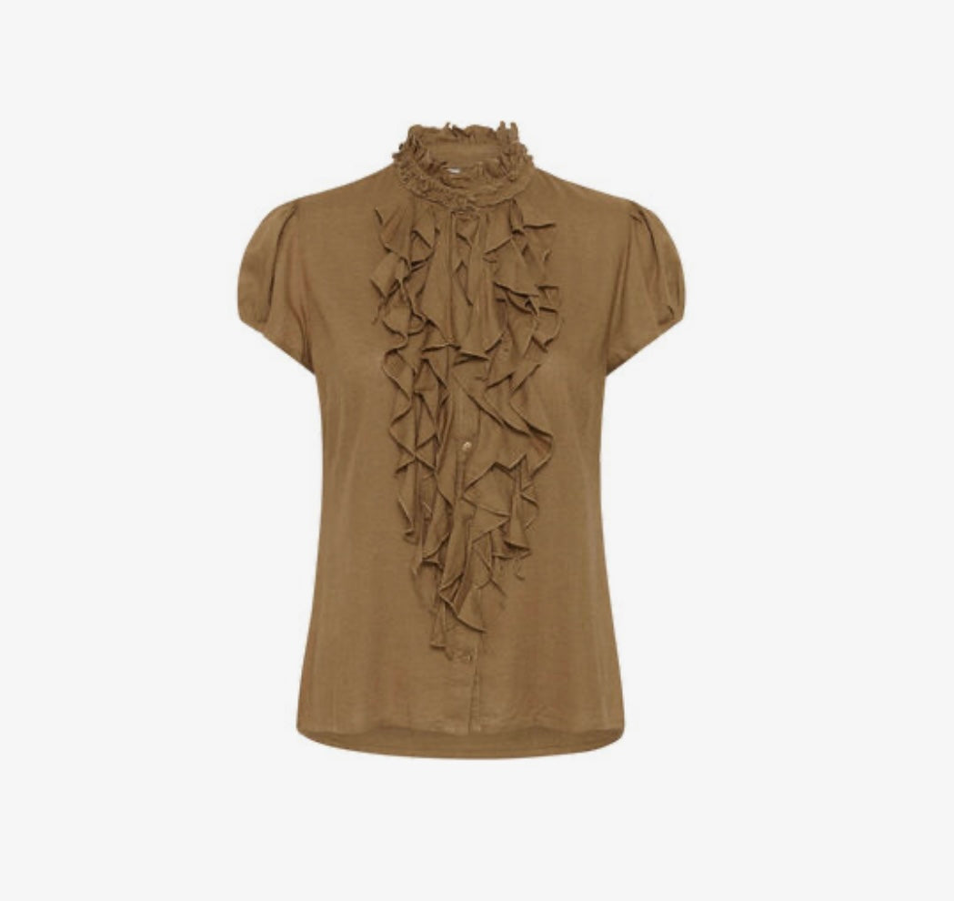 Saint Tropez Ellis Shirt, Toasted Coconut