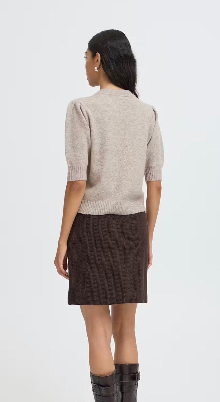 Byoung Byosmilla SS Jumper, Humus Argyle