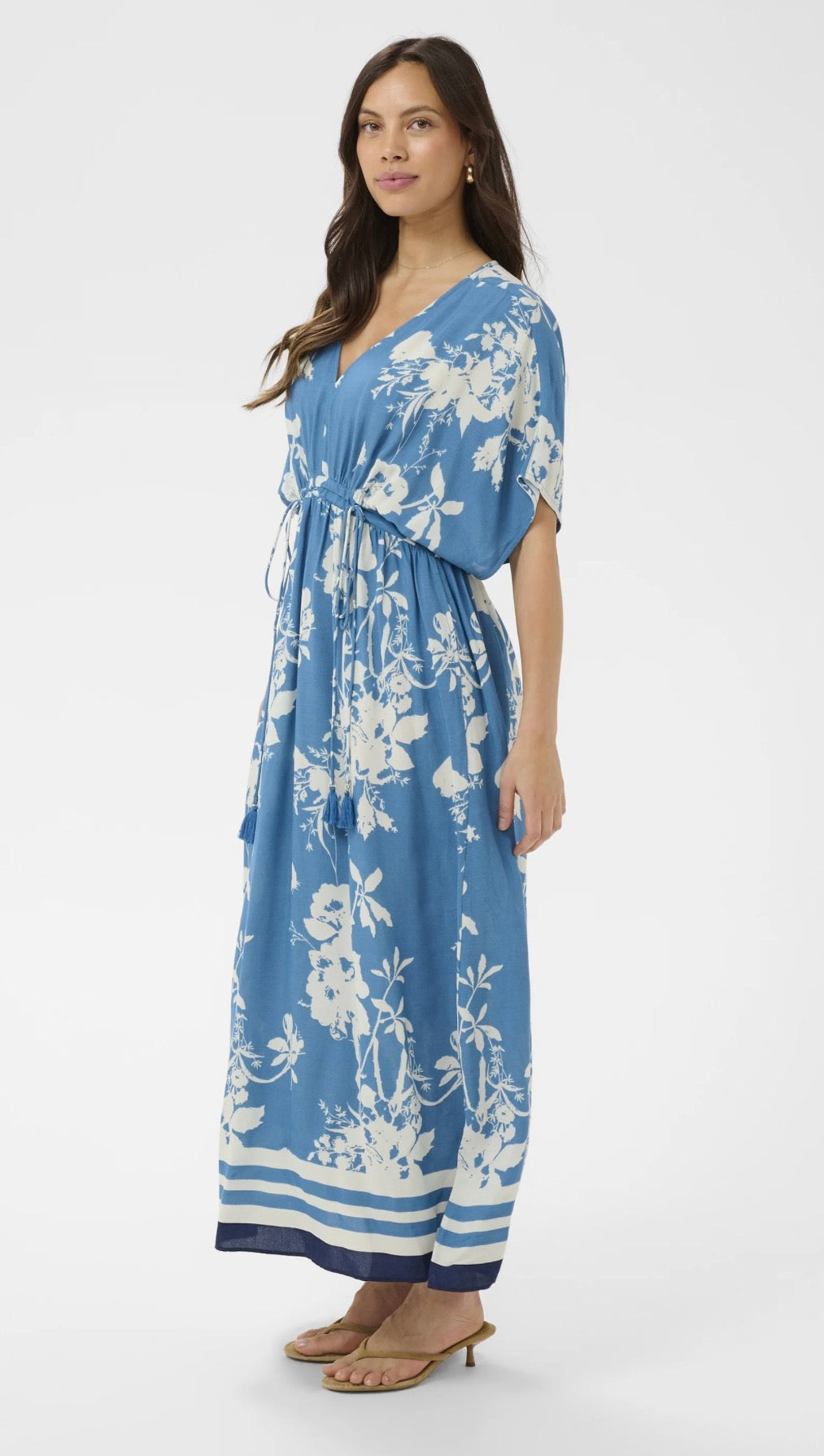 Saint Tropez Rasheda Dress, Blue Flower