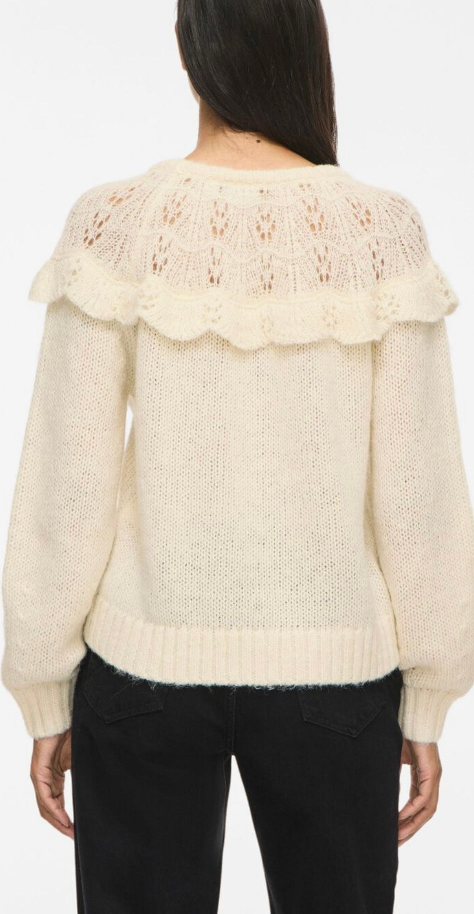 Vila Vimoyano Knit Jumper, Birch