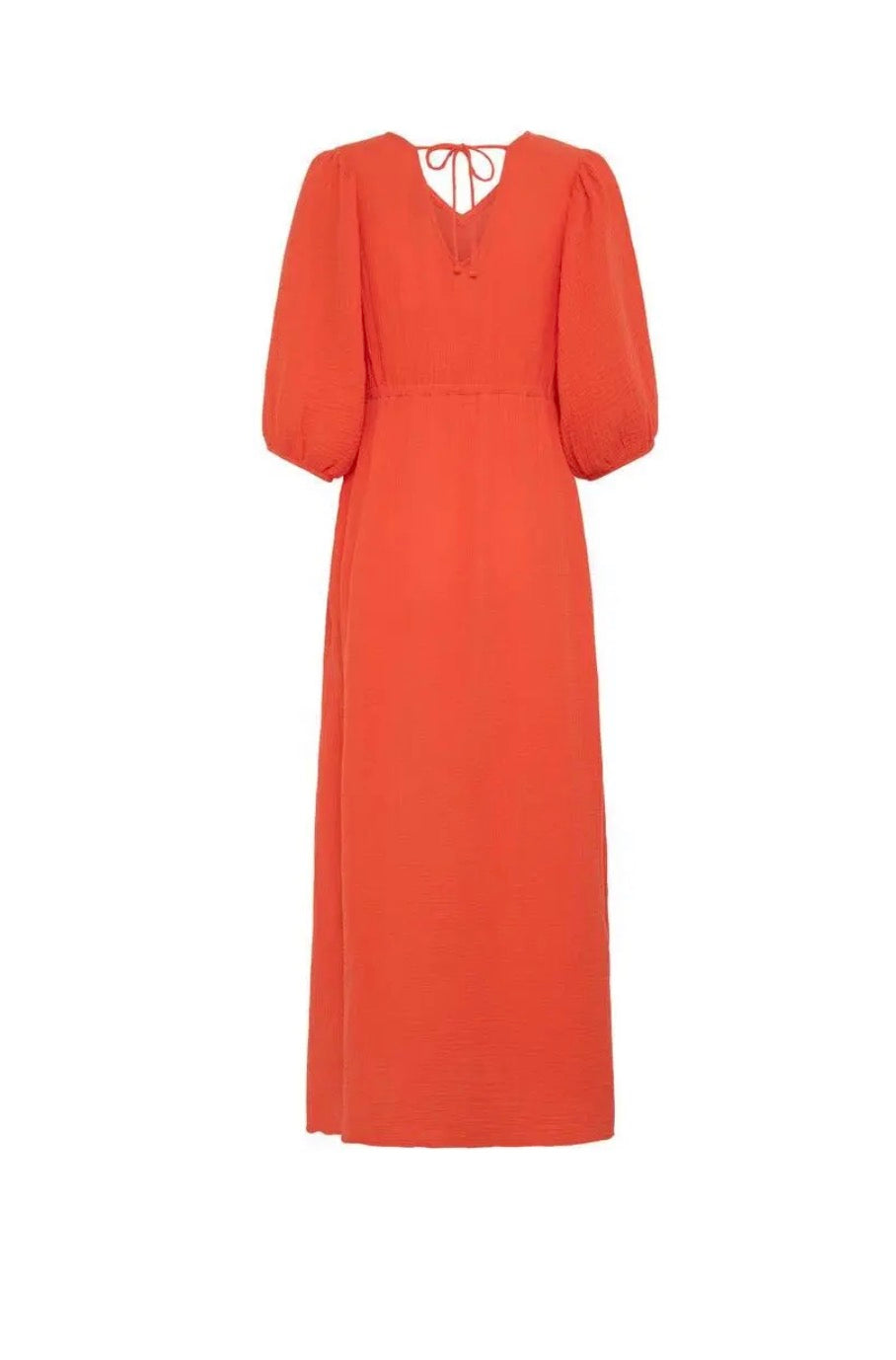 Byoung Byiberlin Long Dress, Orange Fiesta