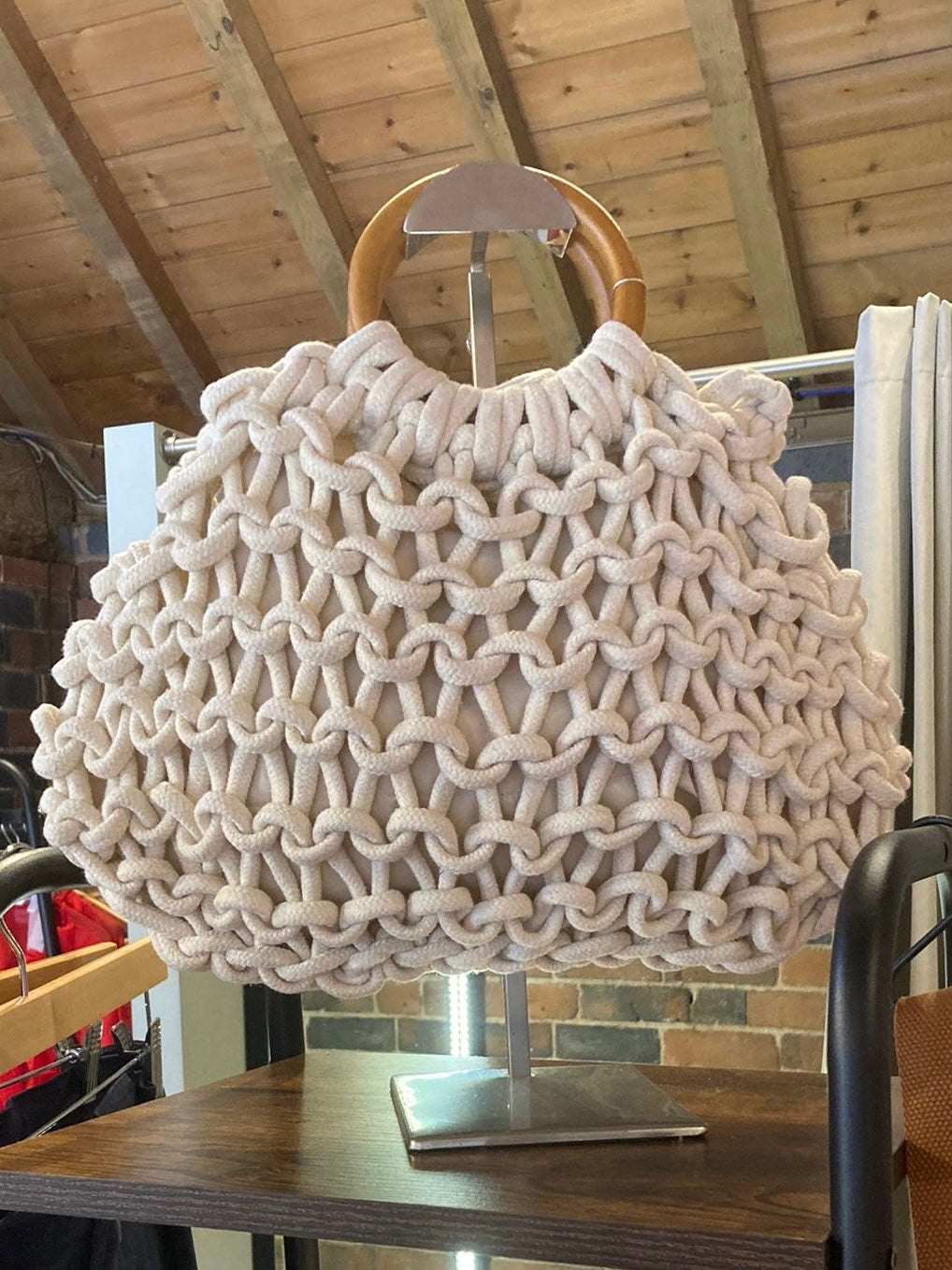 Chunky Crochet Knit Bag