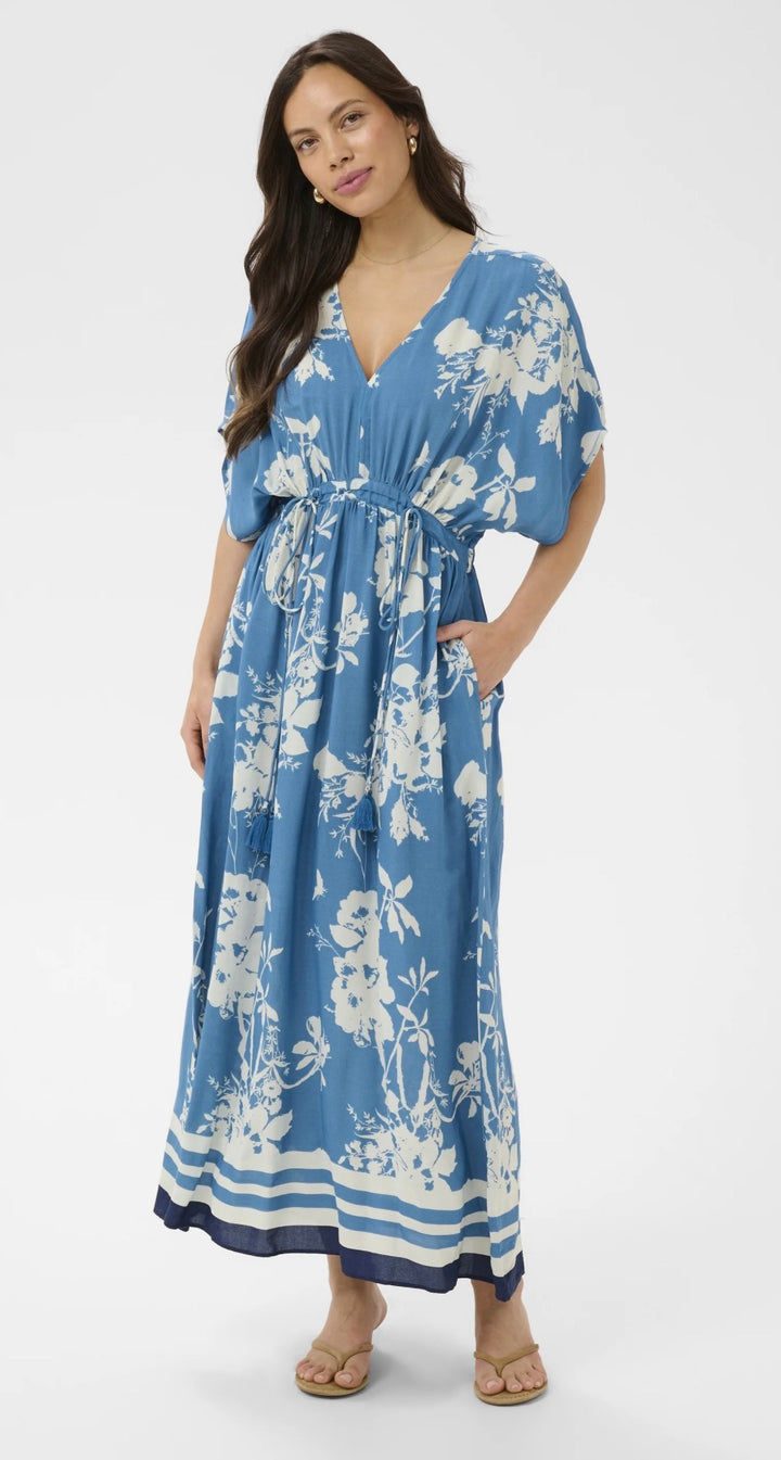 Saint Tropez Rasheda Dress, Blue Flower