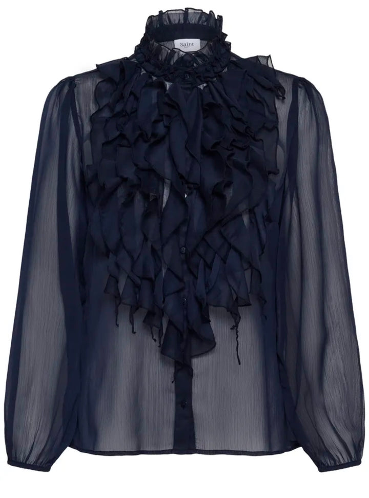 Saint Tropez Lilja LS Shirt, Night Sky