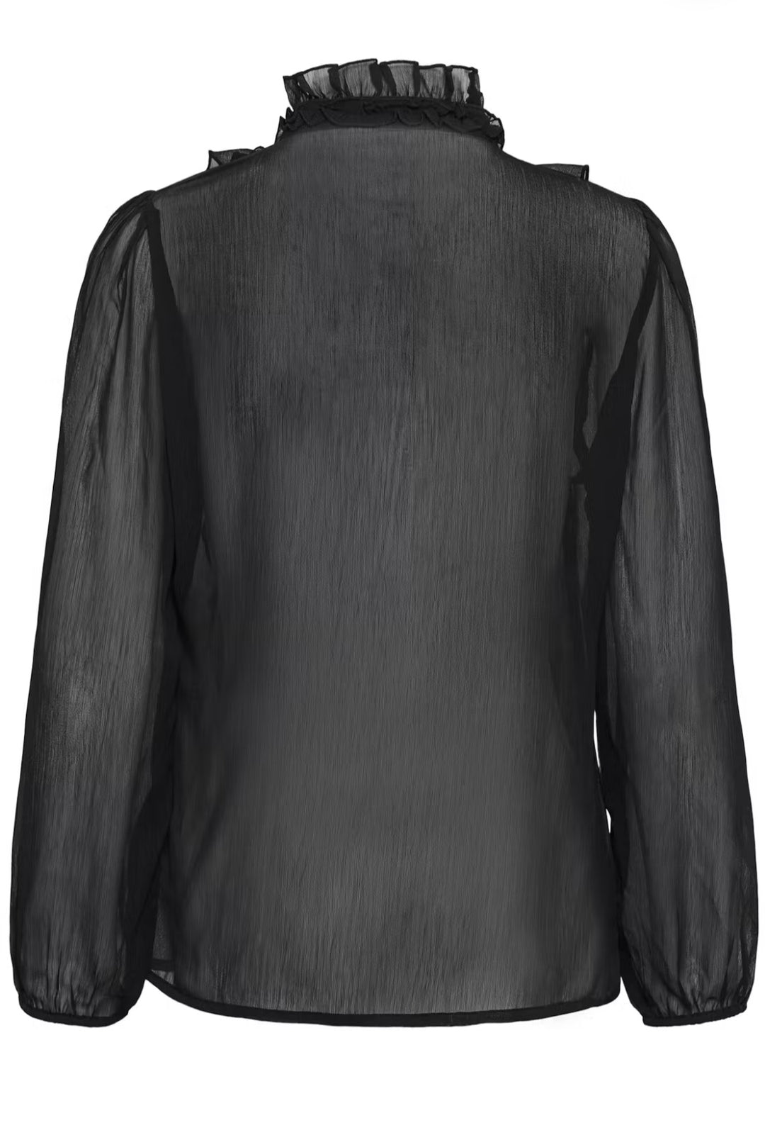 Saint Tropez Lilja LS Shirt, Black