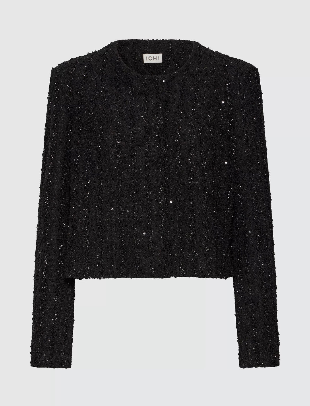 Ichi Ninky Textured Shimmer Jacket