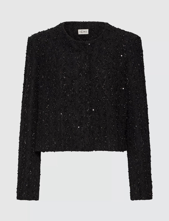 Ichi Ninky Textured Shimmer Jacket