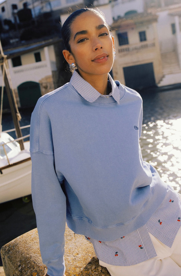 Byoung Byrasma Cherish Sweatshirt, Blue