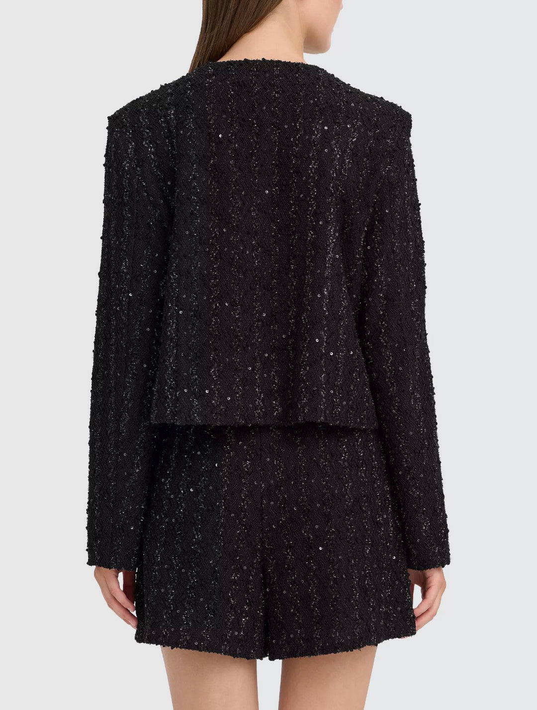 Ichi Ninky Textured Shimmer Jacket