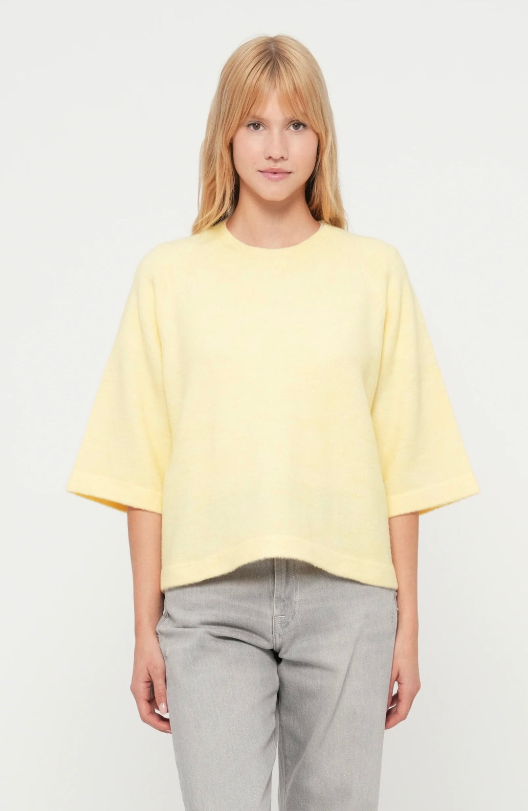 Only Simoni 3/4 Knit, Lemon