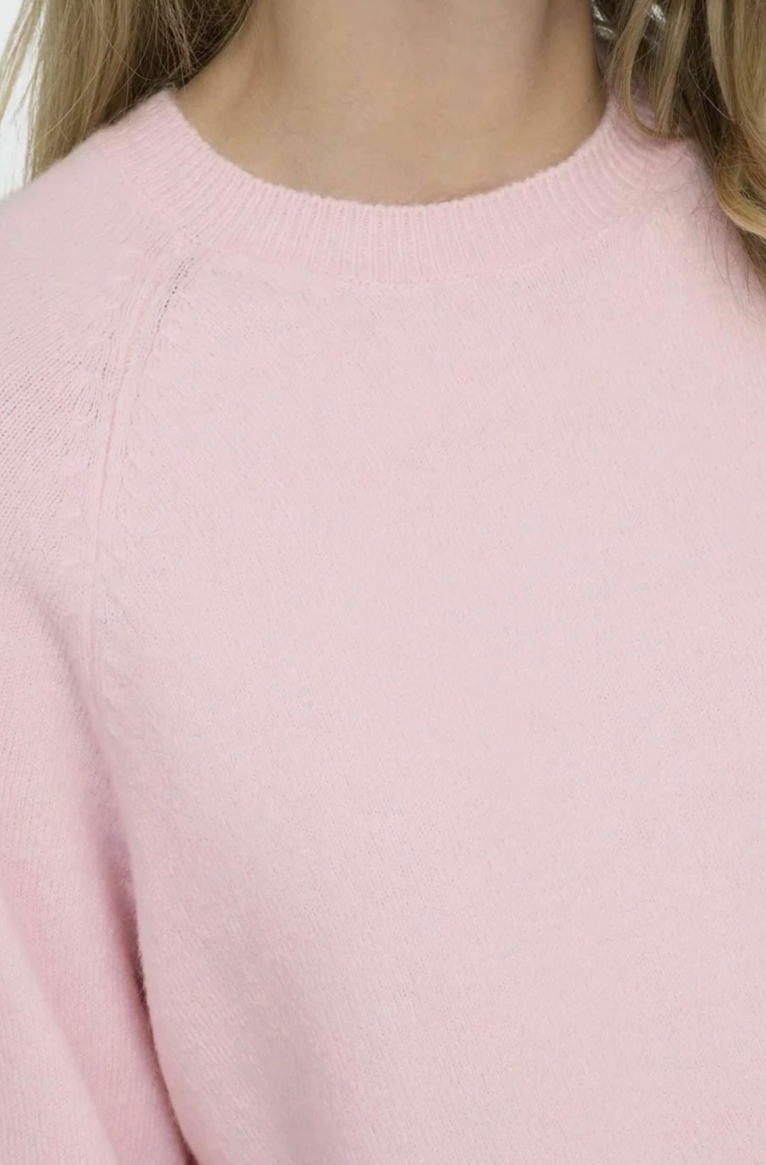 Only Simoni 3/4 Knit, Pale Pink