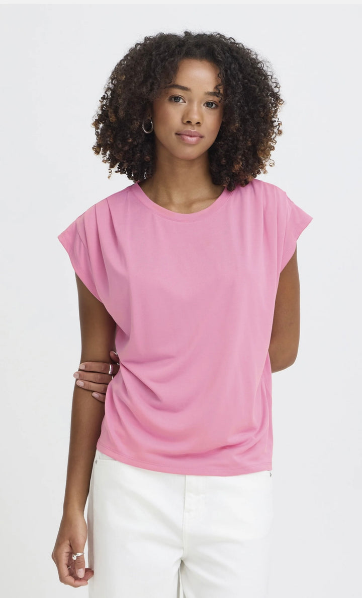 Ichi Lisken T-Shirt, Wild Orchid