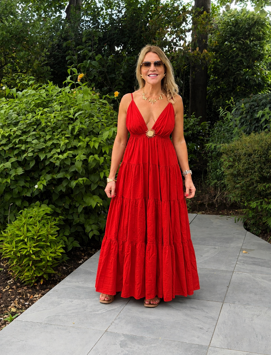 Red Maxi Dress