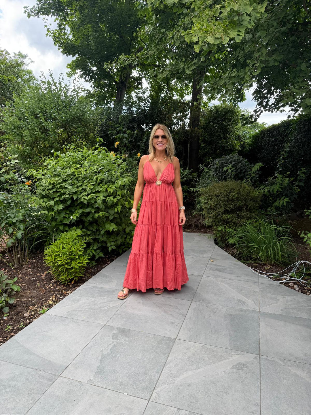 Rust Maxi Dress