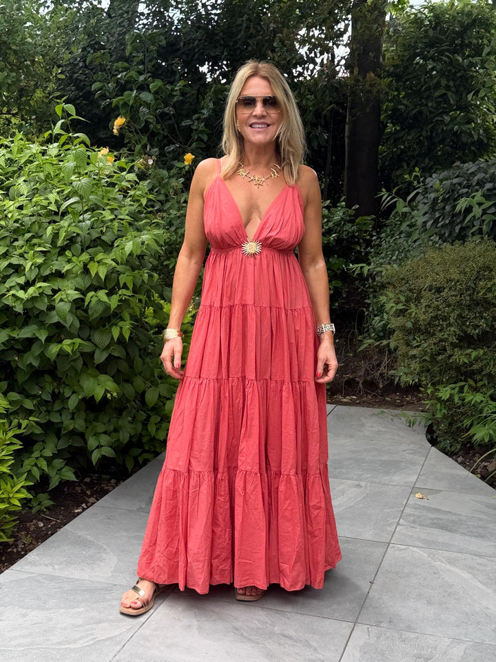 Rust Maxi Dress