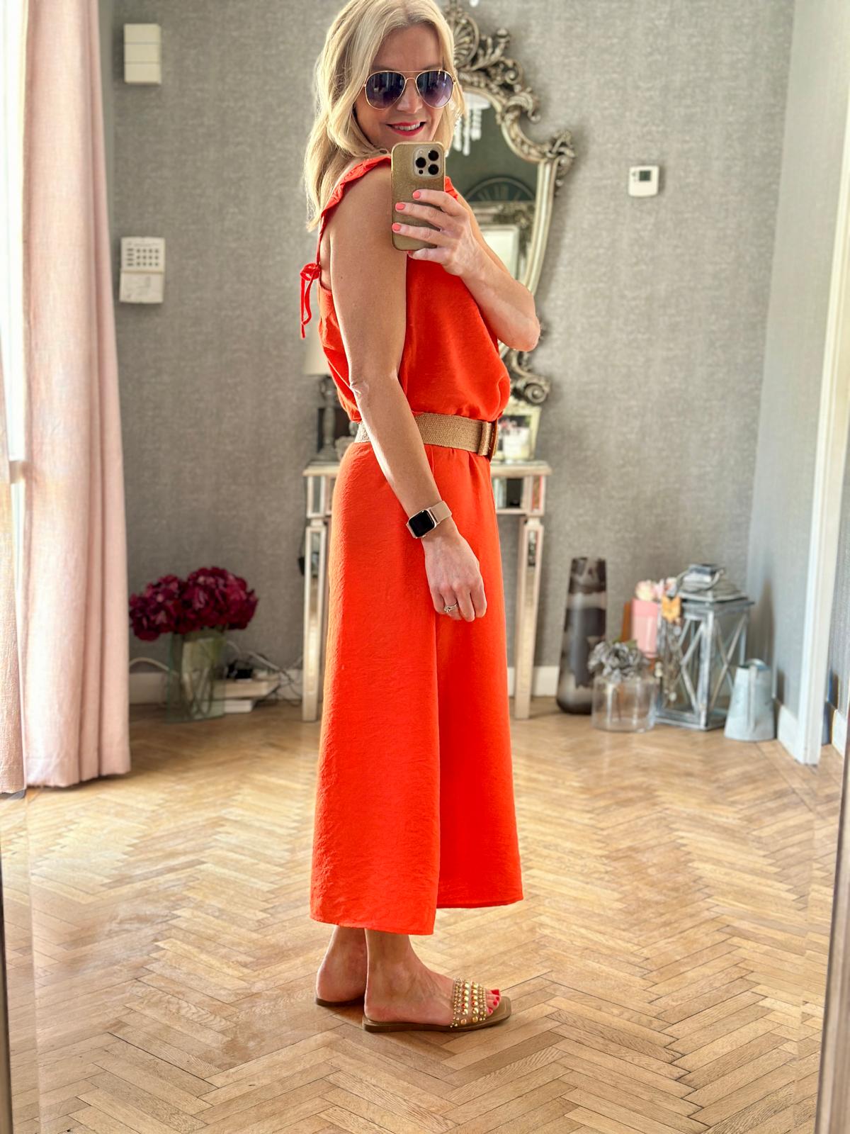 Fransa Frmea Dress, Orange