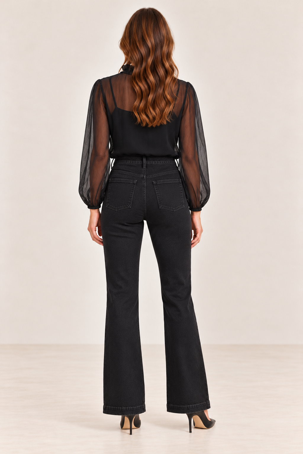Button Jeans, Black