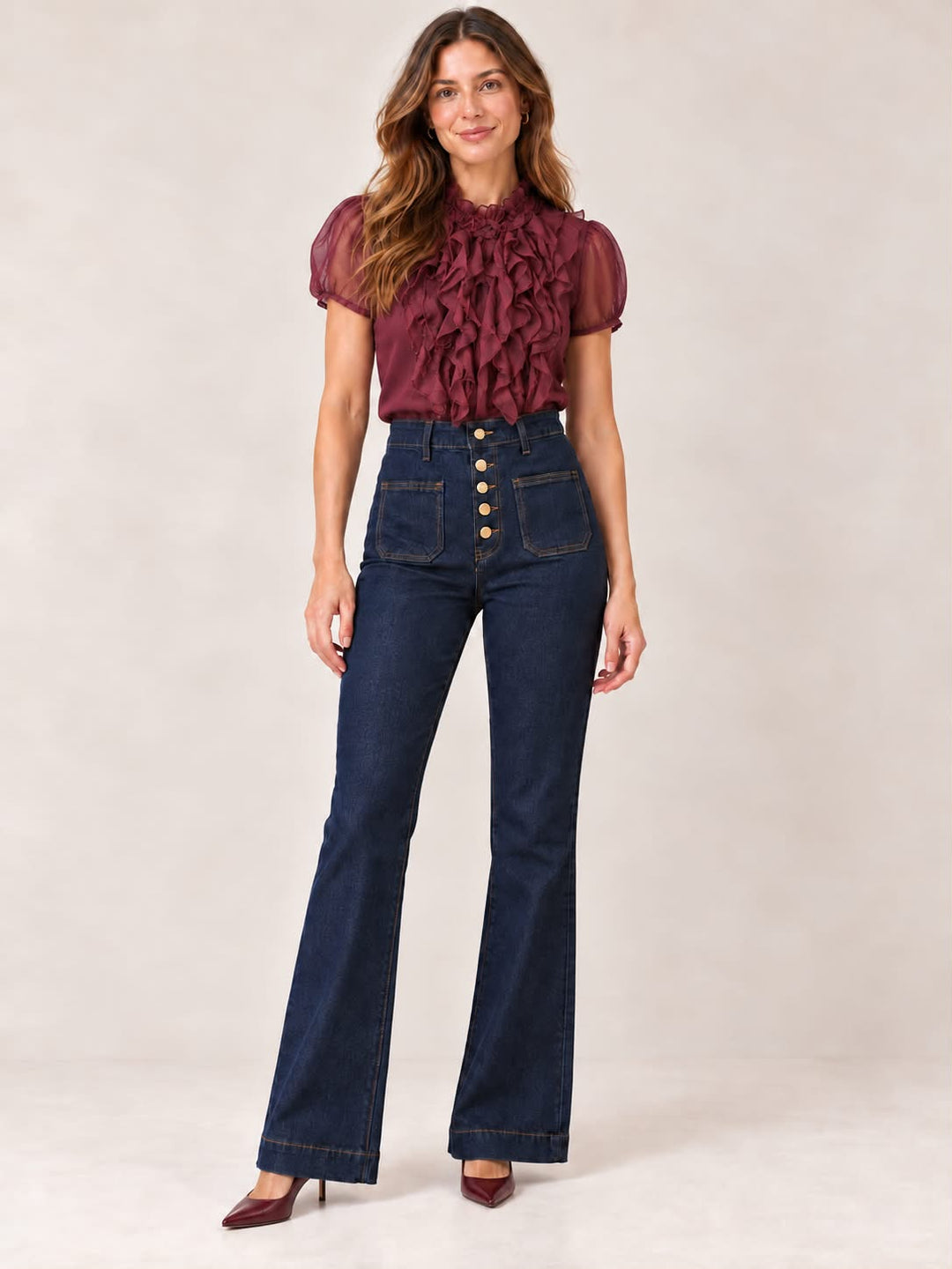 Button Jeans, Dark Denim