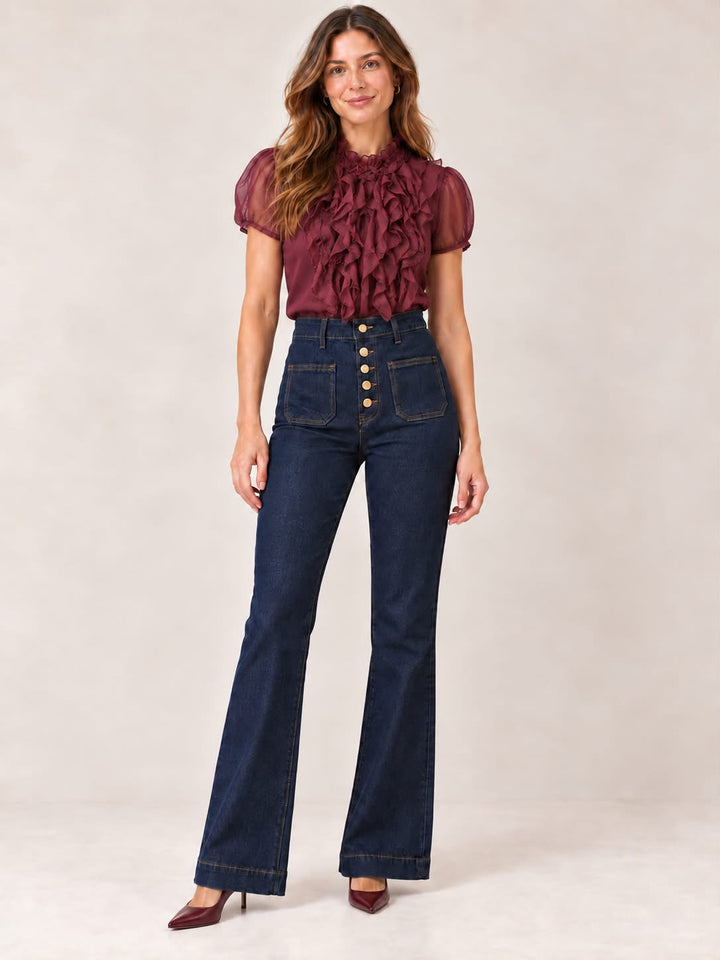 Button Jeans, Dark Denim