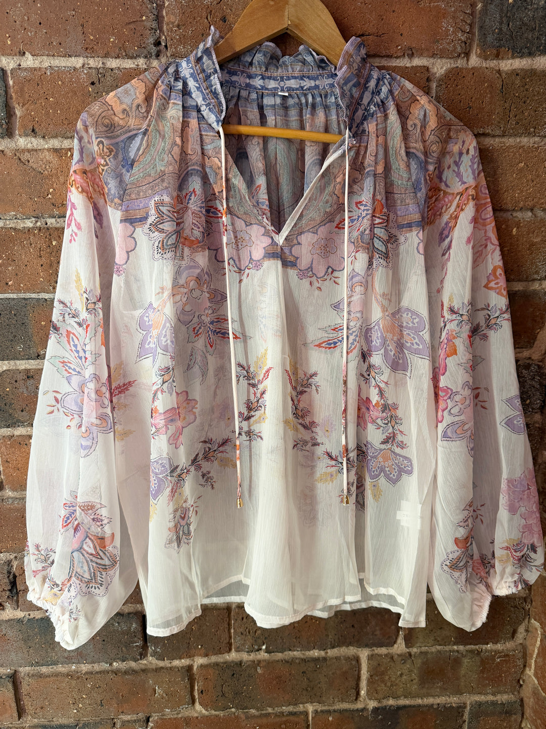 White & Lilac Damask Shorts Coord