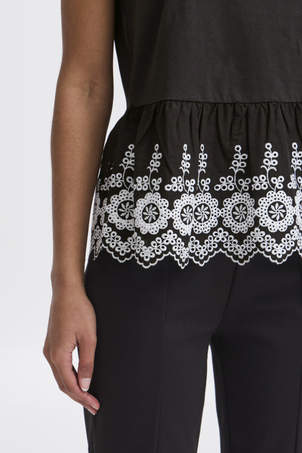 Ichi IhMalui Top, Black