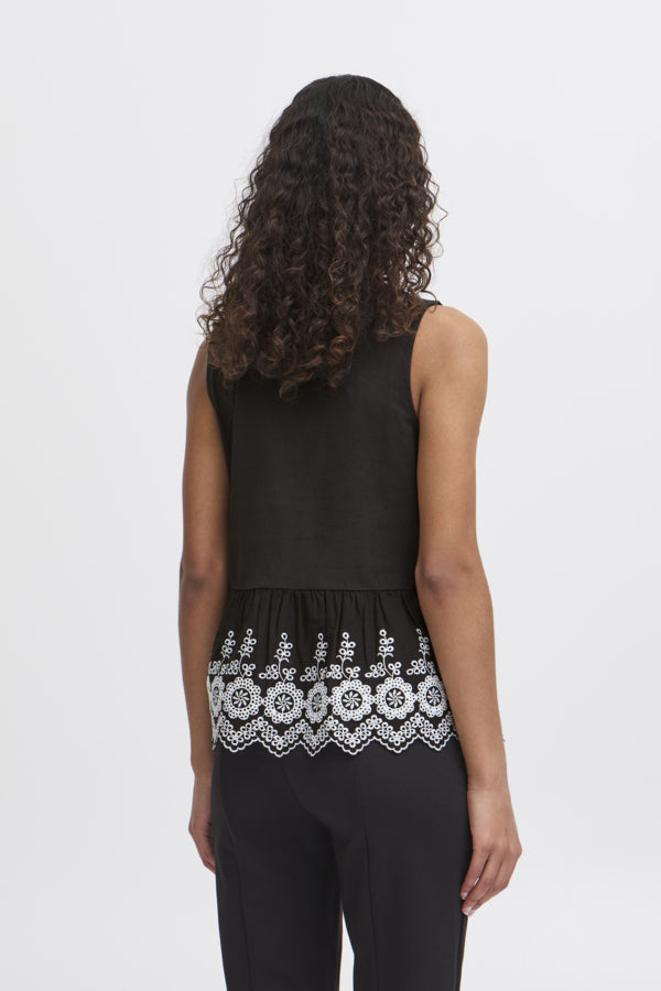 Ichi IhMalui Top, Black