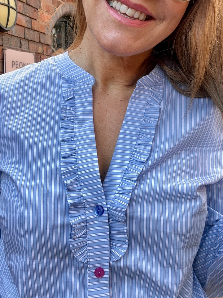 Numph Nufarrah Shirt, Blue