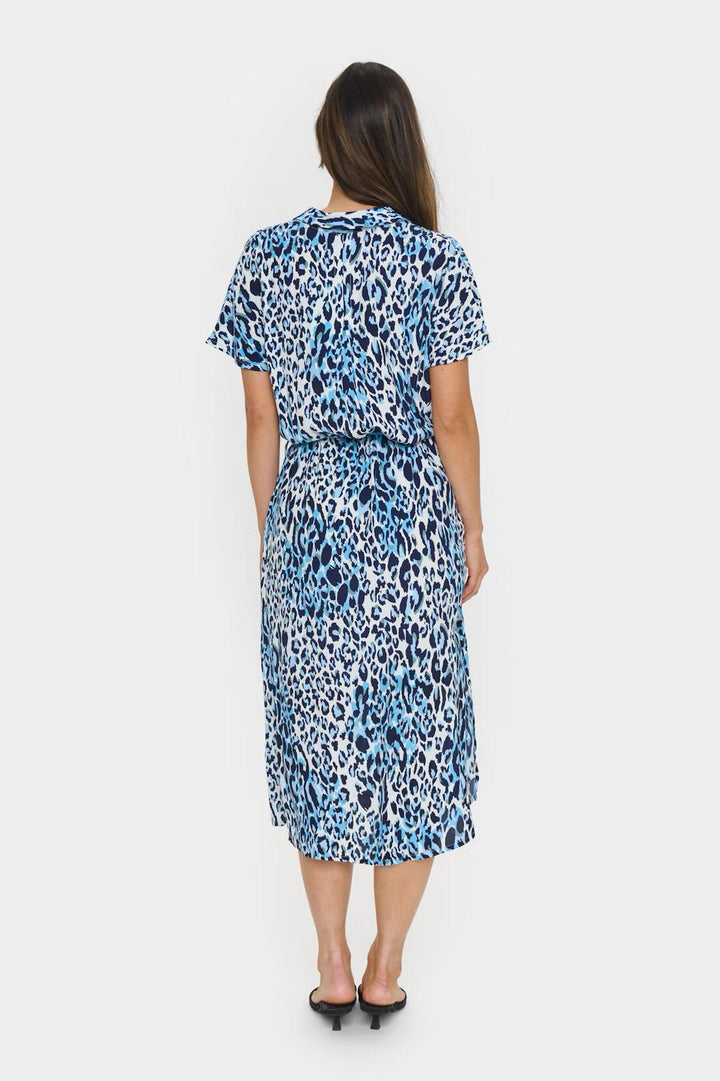 Saint Tropez BlancaSZ short sleeve dress, Blue