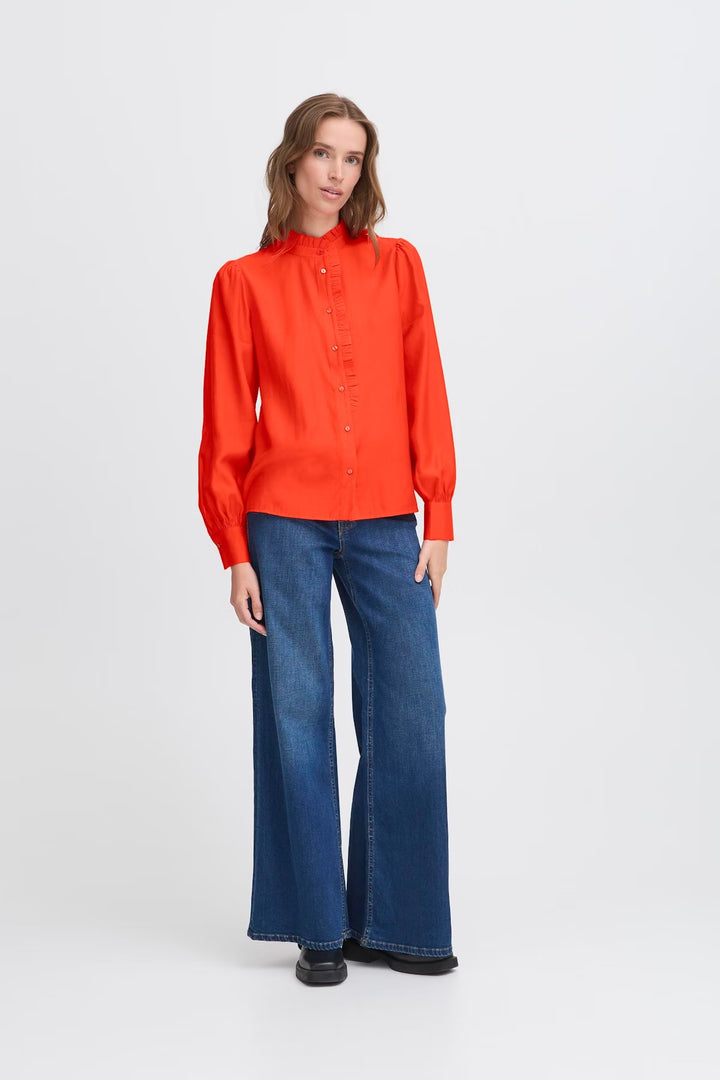 Ichi Ihkarlani Shirt, Fiery Red