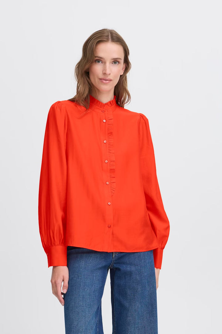 Ichi Ihkarlani Shirt, Fiery Red